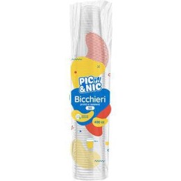 PIC&NIC BICCHIERI CC400X50PZ TRASPARENTI