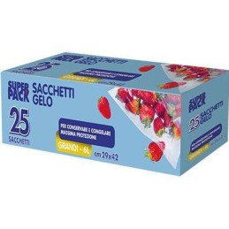 SUPER PACK SACCHI FREEZER X25SP/SACGELO 29X42CM