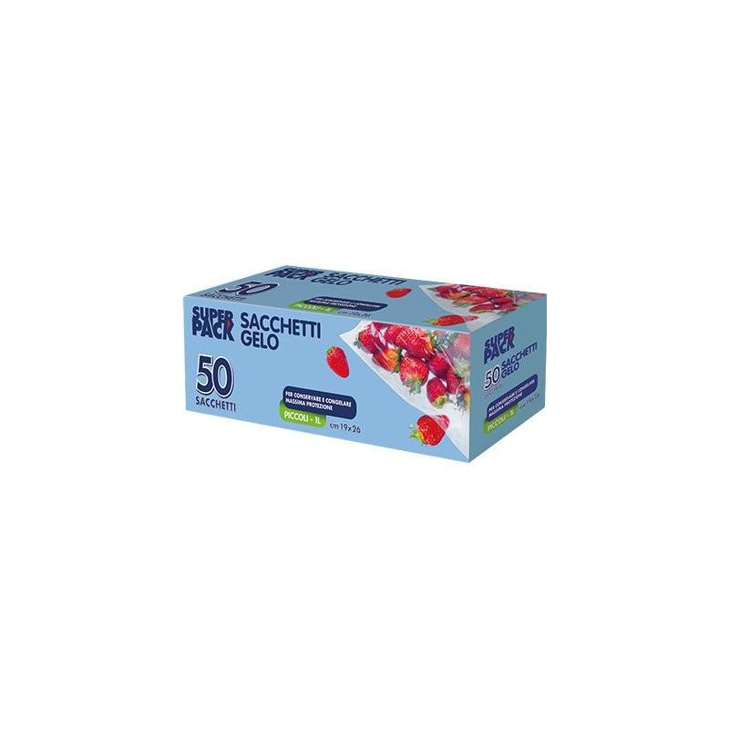 SUPER PACK SACCHI FREEZER X50SP/SACGELO 19X26CM