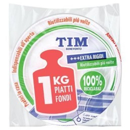 TIM PIATTI FONDI BIANCHI KG.1