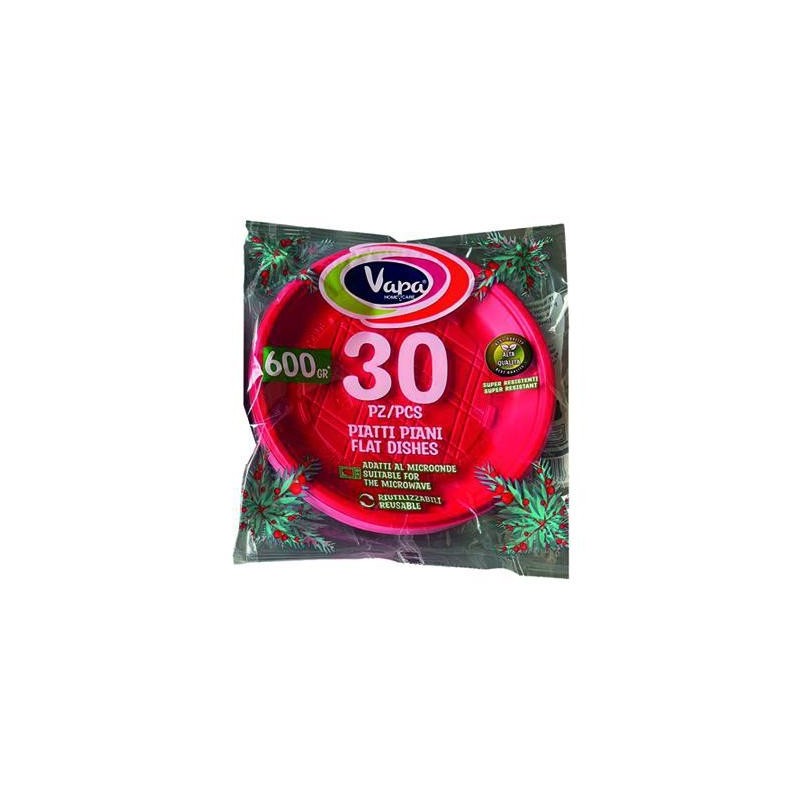 VAPA PIATTI ROSSI PIANI X30 GR.600