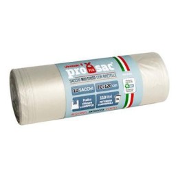 VIROSAC ROTOLO RIFIUTI BRETELLATO NEUTRO 70X120 10PZ