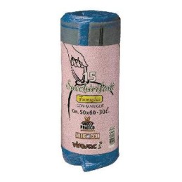 VIROSAC SACCO PRATICO AZZURRO CON MANIGLIE 50 X 60 X 15 PZ