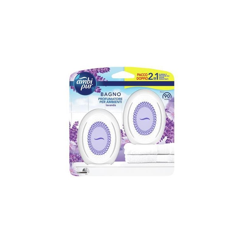 AMBI PUR BAGNO X 2 LAVANDA