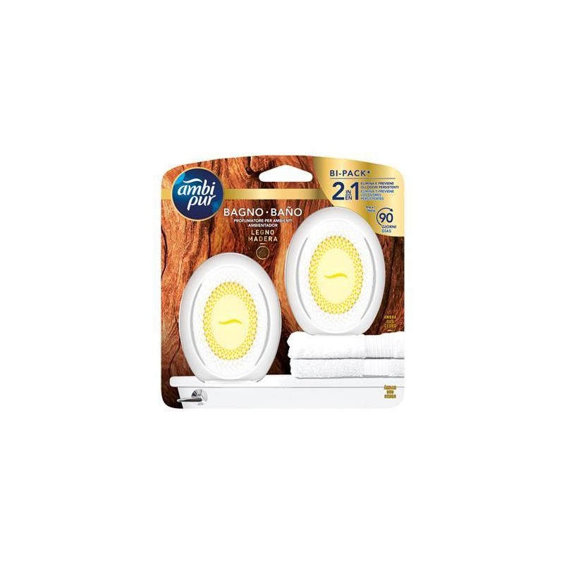 AMBI PUR BAGNO X 2 LEGNO