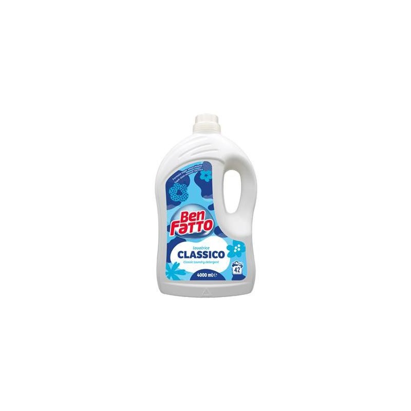 BEN FATTO LAVATRICE CLASSICO LIQUIDO 42LAVAGGI LT.4