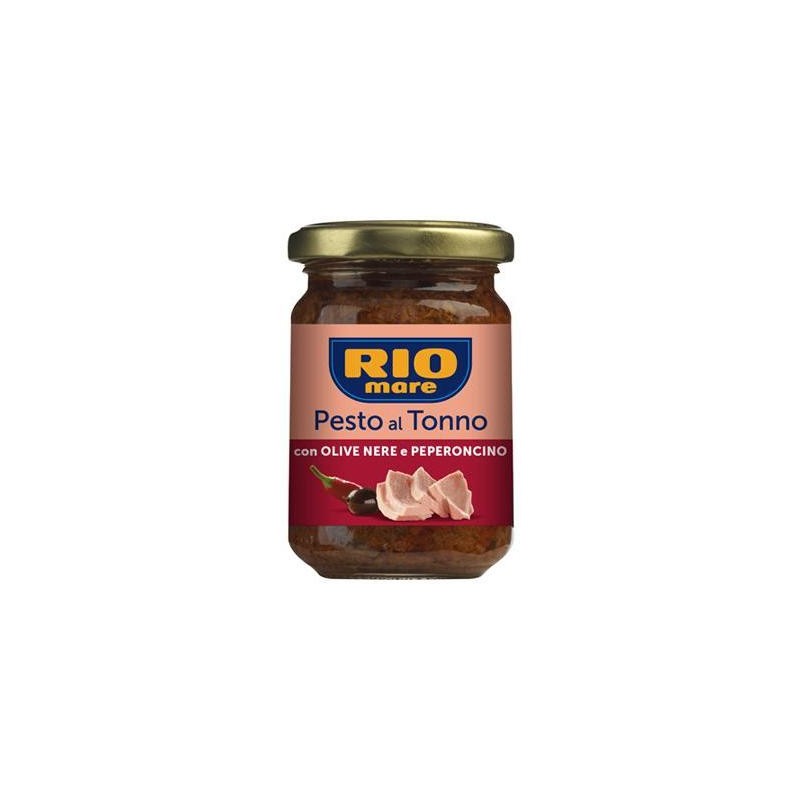 RIO MARE PESTO 130 GR OLIVE PEPERONCINO