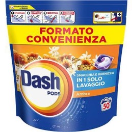 DASH PODS X 50 AMBRA TUTTO IN1