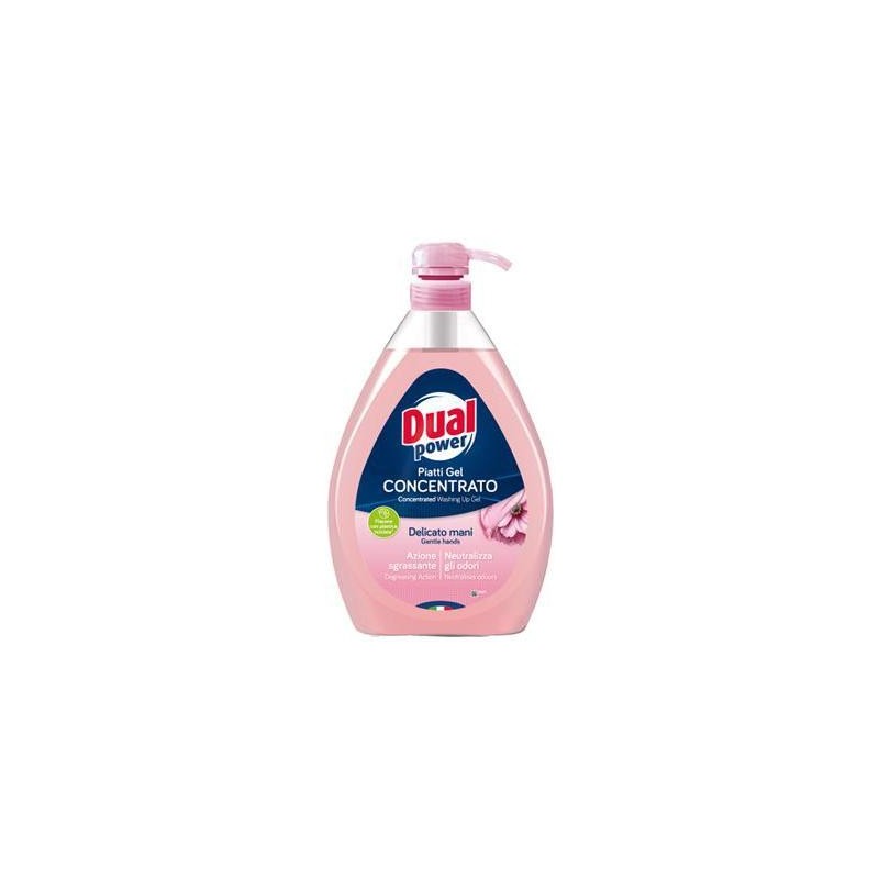 DUALPOWER PIATTI GEL DELICATOMANI DISPENSER LT.1