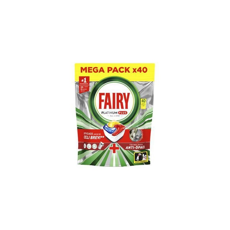 FAIRY MEGAPACK PLATINUM PLUS LEMON 40 CAPS