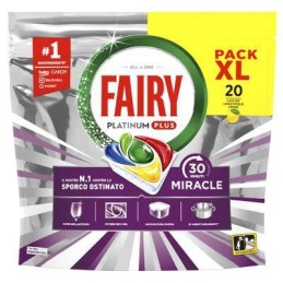 FAIRY XL PACK FAIRY MIRACLE PLATINUM PLUS LIMONE X 20 CAPS