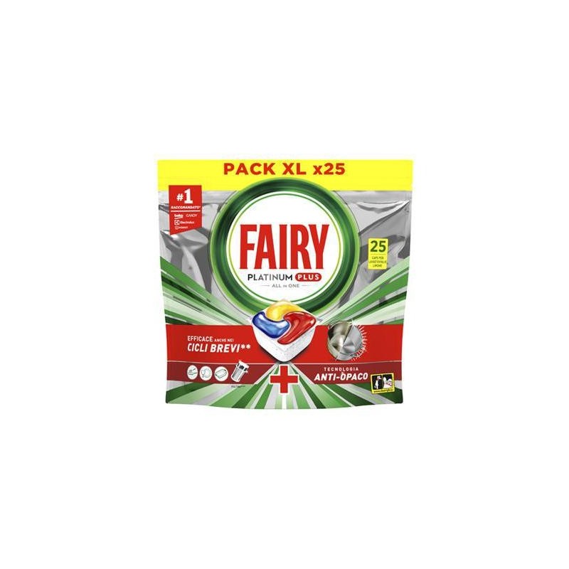 FAIRY XL PACK PLATINUM PLUS LEMON 25 CAPS