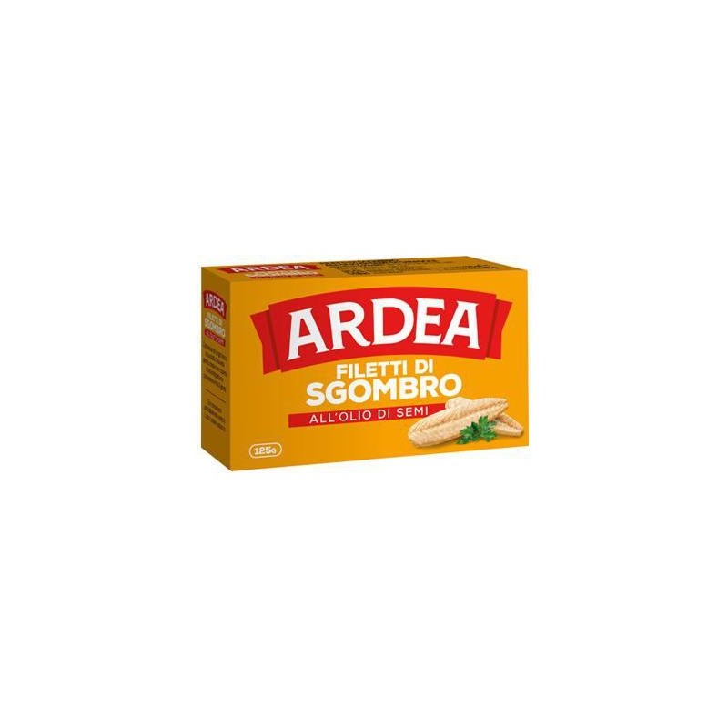 ARDEA FILETTI DI SGOMBRO ALL'OLIO DI SEMI GR.125