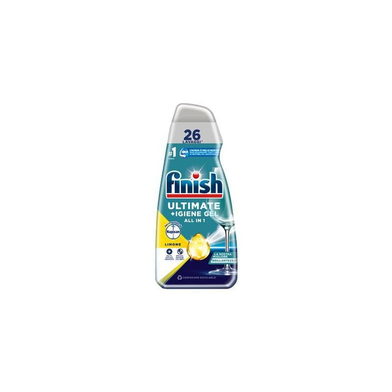 FINISH ALL IN 1 ULTIMATE+ IGIENE GEL 560 ML 26 LAVAGGI