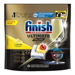 FINISH ULTIMATE PLUS ALL IN 1 LEMON X 22
