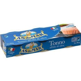 ASDOMAR TONNO OLIO OLIVA GR.70X3