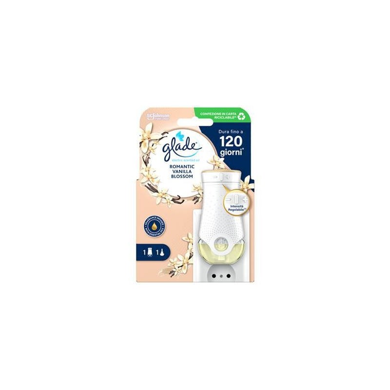 GLADE ELECTRIC BASE ROMANTIC VANILLA + RICARICA
