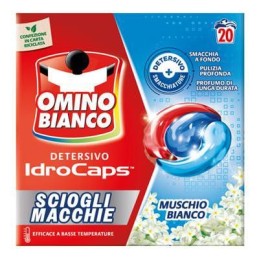 OMINO BIANCO SCIOGLI MACCHIE MUSCHIO BIANCO X 20 PZ