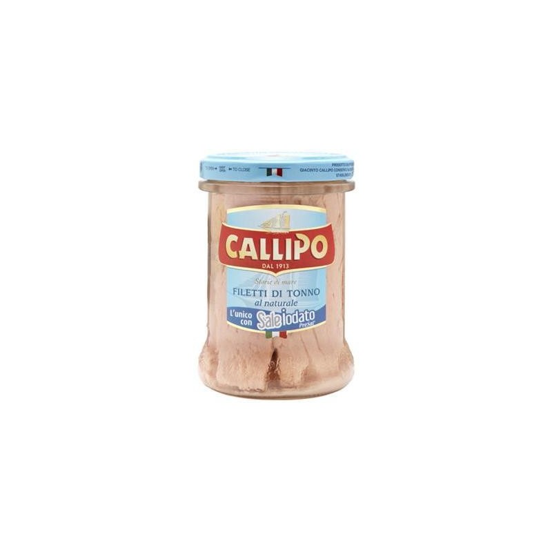 CALLIPO FILETTO TONNO 200GR NAT.