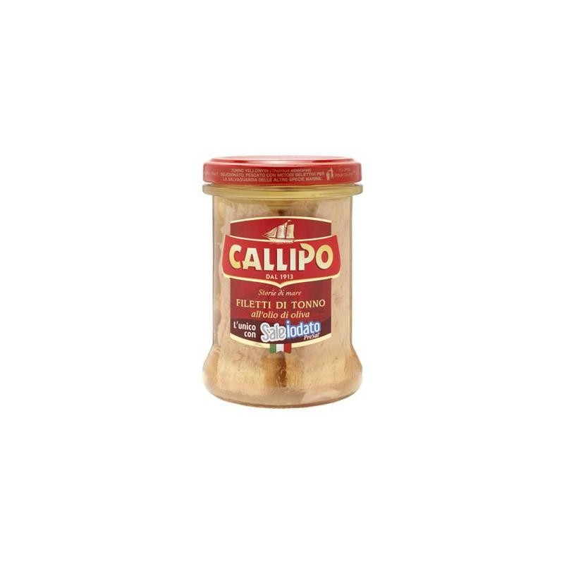 CALLIPO FILETTO TONNO 200GR O.OLIVA