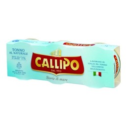 CALLIPO TONNO NATURALE 3 X 80 GR
