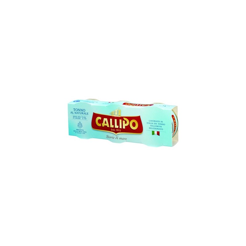 CALLIPO TONNO NATURALE 3 X 80 GR