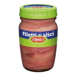 D'AMICO FILETTI DI ALICI GR.80OLIO GIRASOLE