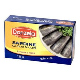 DONZELA SARDINE GR.125 OLIO OLIVA