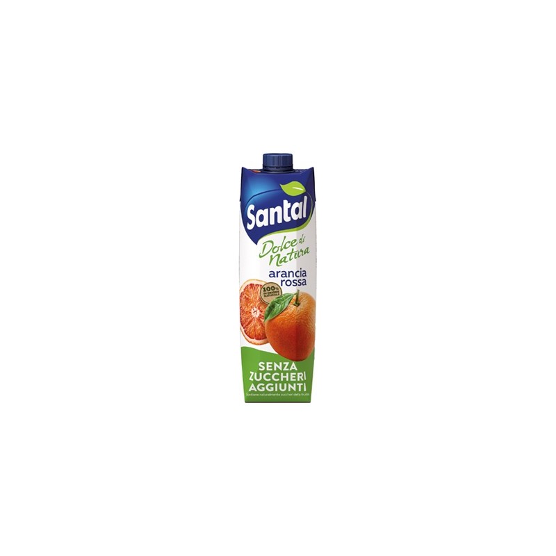 SANTAL SENZA ZUCCHERO 1 LT ARANCIA ROSSA