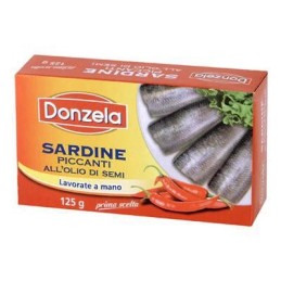 DONZELA SARDINE PICCANTI 125 GR