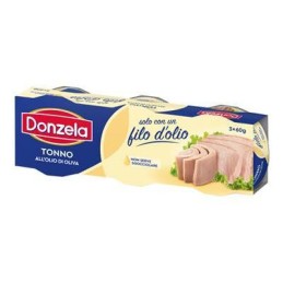 DONZELA TONNO ALL'OLIO DI OLIVA 60X3