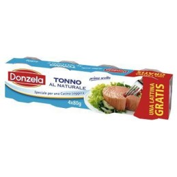 DONZELA TONNO NATURALE GR.80X4