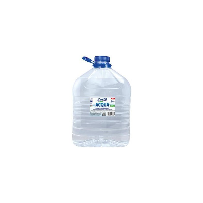 CERTO ACQUA DEMINERALIZZATA LT.5