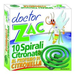 DR.ZAC SPIRALE CITRONELLA X10PEZZI