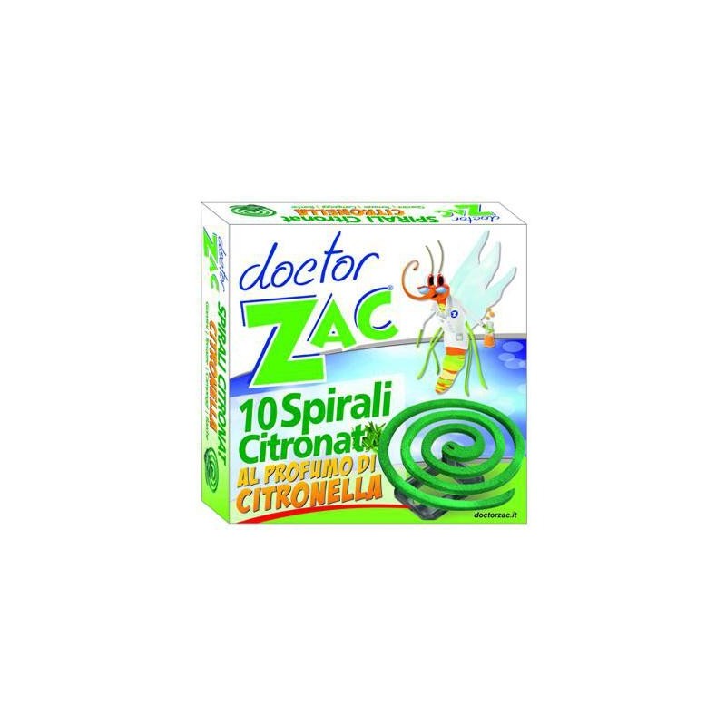DR.ZAC SPIRALE CITRONELLA X10PEZZI