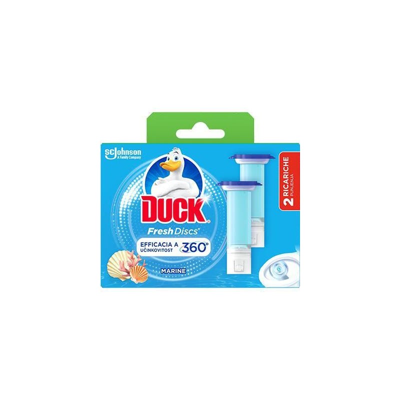 DUCK FRESH DISCS RICARICA PZ.2MARINE (5 MARI NE + 5 LIM