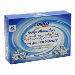 L'UNICO FOGLI PROFUMATI PER ASCIUGATRICE X 20 ARIA DI PRIMAVERA