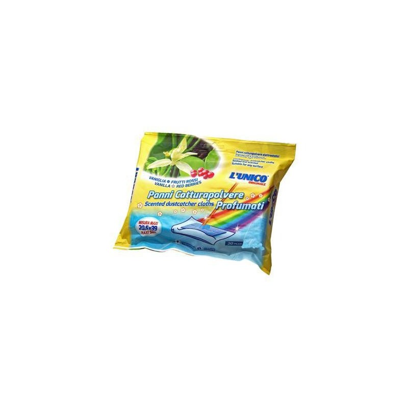 L'UNICO PANNI X 20 CATTURAPOLVERE VANIGLIA/FR.ROSSI