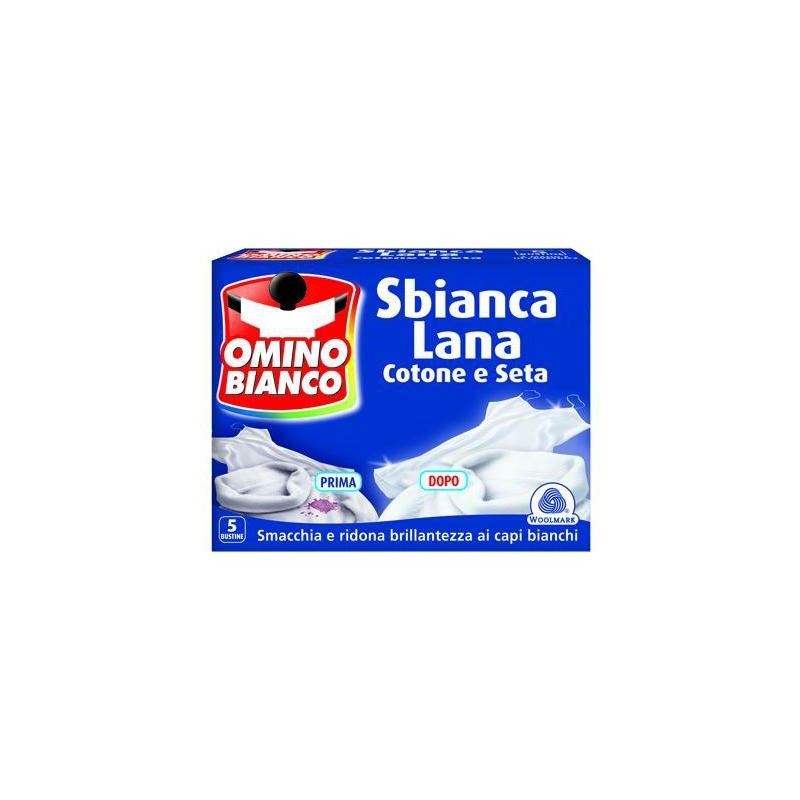 OMINO BIANCO SBIANCALANA 5 BUSTE