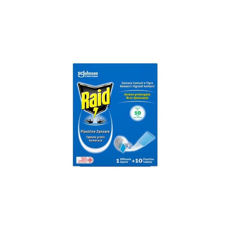 RAID PIASTRINE BASE + 10 RICARICHE