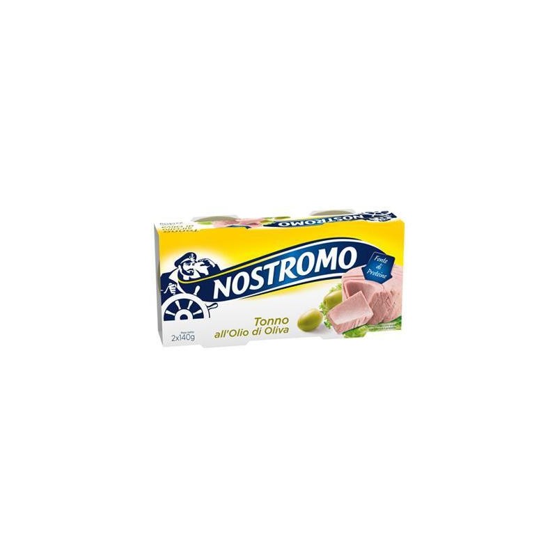 NOSTROMO TONNO ALL'OLIO DI OLIVA GR.140X2