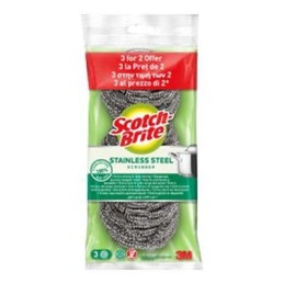 SCOTCH BRITE PAGLIETTA INOX X 3