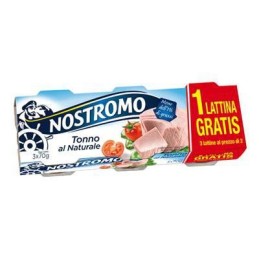 NOSTROMO TONNO NATURALE 3 X 70GR