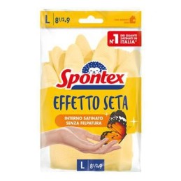 SPONTEX GUANTI EFFETTO SETA GRANDI