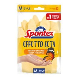 SPONTEX GUANTI EFFETTO SETA MEDIA