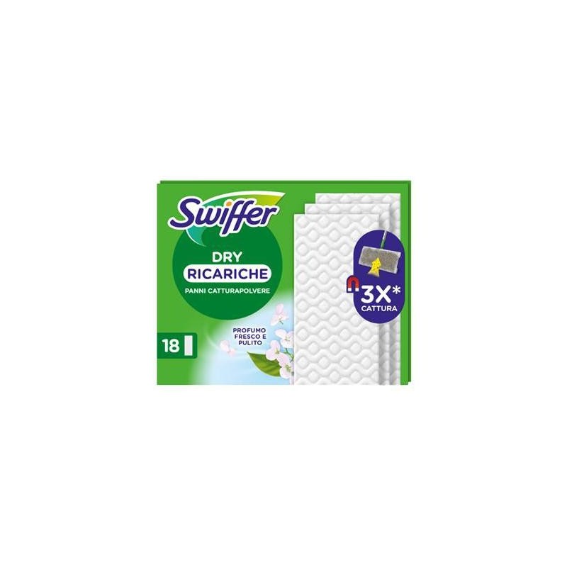 SWIFFER DRY RICARICA X18 PANNI