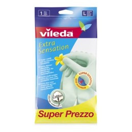 VILEDA GUANTI EX. SENSATION MISURA GRANDE