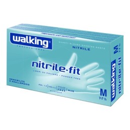 WALKING GUANTI NITRILE X 100 TAGLIA M