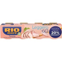 RIO MARE TONNO LEGGERO 4X60GR