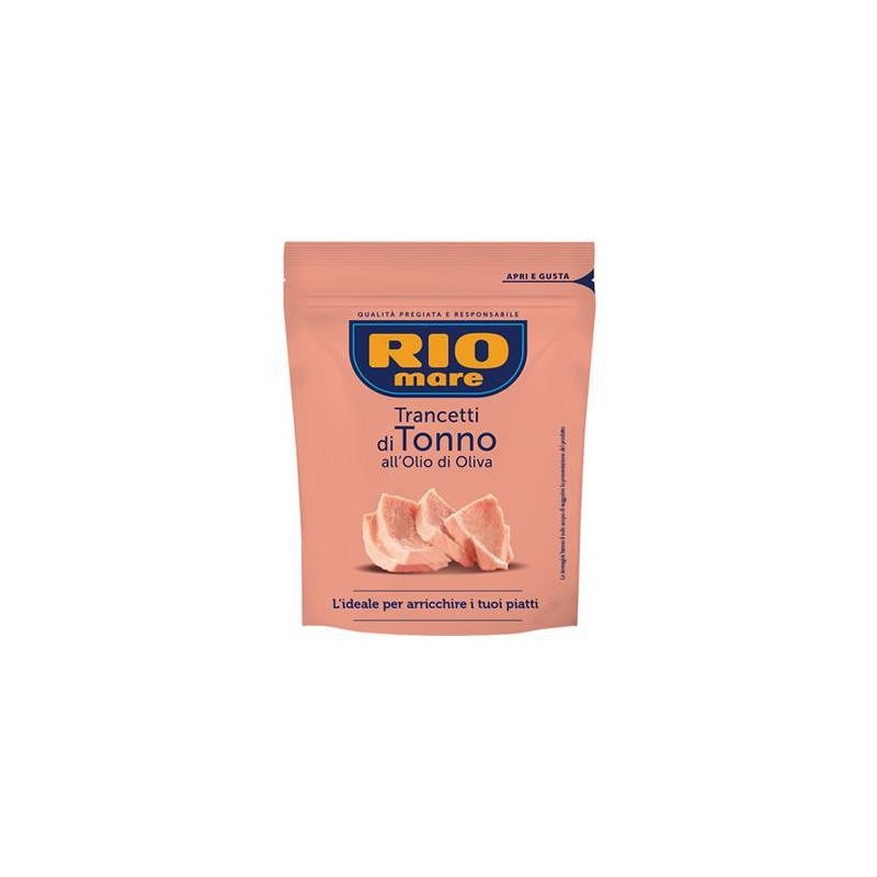 RIO MARE TRANCETTI DI TONNO ALL'OLIO DI OLIVA BUSTA 1 KG